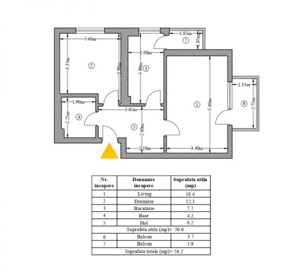 Apartament 2 camere de inchiriat Mihai Bravu 510_7